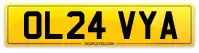 Current Issue Number Plates