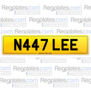 N477 LEE reg plate