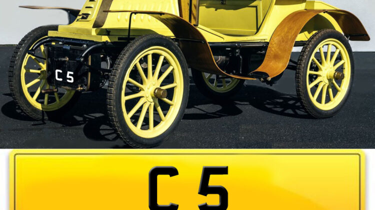 C 5 personalised number plates at regplates.com