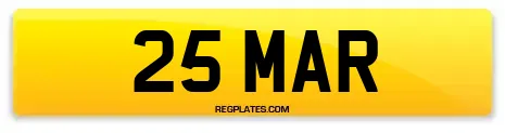 25 MAR