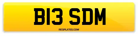 B13 SDM