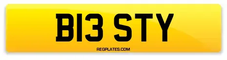B13 STY