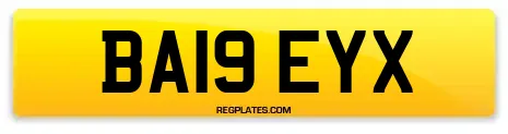 BA19 EYX
