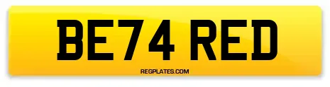 BE74 RED