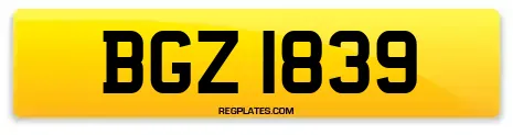 BGZ 1839
