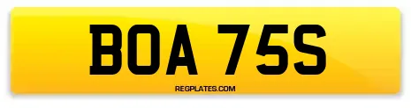 BOA 75S