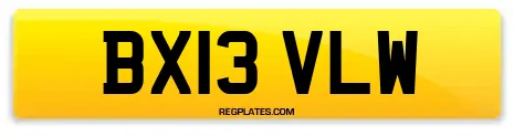 BX13 VLW