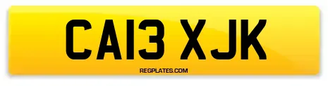 CA13 XJK