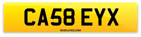 CA58 EYX
