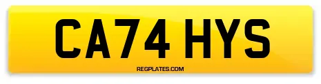 CA74 HYS