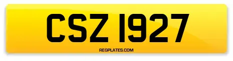CSZ 1927