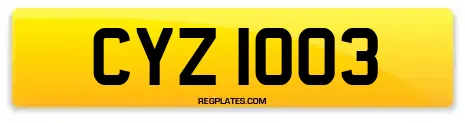 CYZ 1003