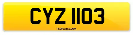 CYZ 1103