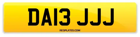 DA13 JJJ