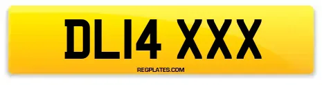DL14 XXX