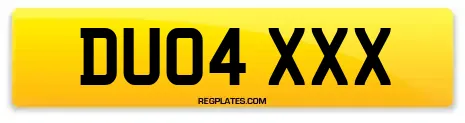 DU04 XXX