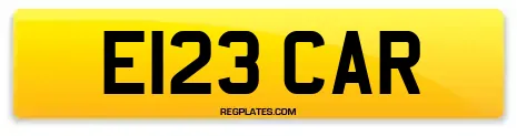 E123 CAR