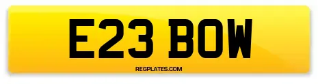 E23 BOW