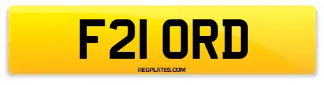 F21 ORD