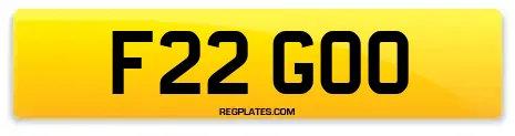 F22 GOO