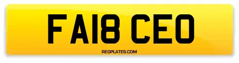 FA18 CEO