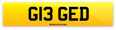 G13 GED