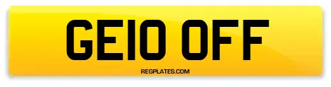 GE10 OFF