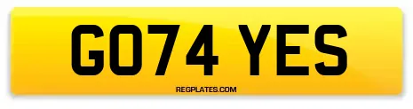 GO74 YES