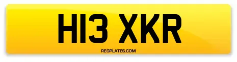 H13 XKR