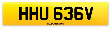 HHU 636V