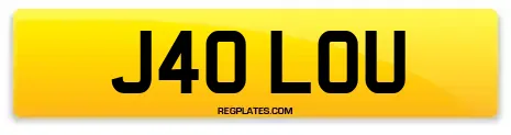 J40 LOU