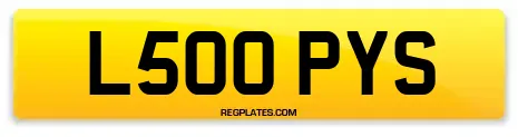 L500 PYS