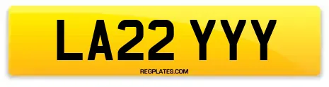 LA22 YYY