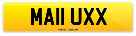 MA11 UXX