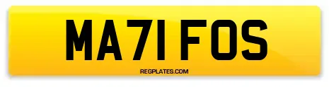 MA71 FOS
