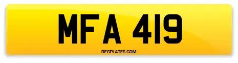 MFA 419