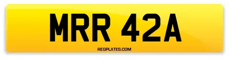 MRR 42A