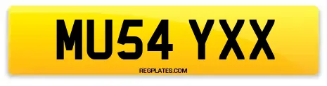 MU54 YXX