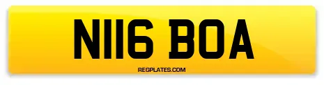 N116 BOA