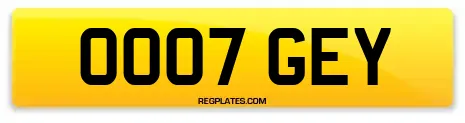 OO07 GEY