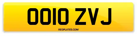 OO10 ZVJ