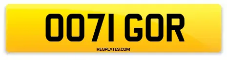 OO71 GOR