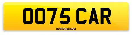 OO75 CAR