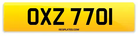 OXZ 7701