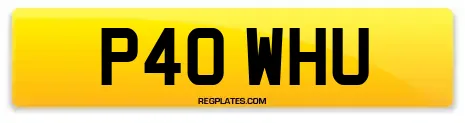 P40 WHU