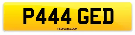 P444 GED