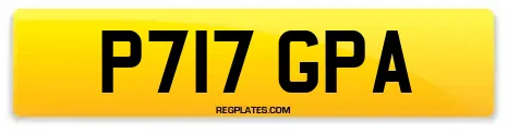 P717 GPA