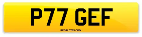 P77 GEF