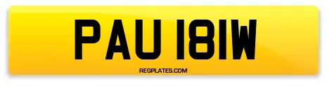 PAU 181W