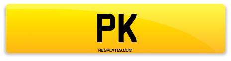 what does pclp pk on vehicle registration mean